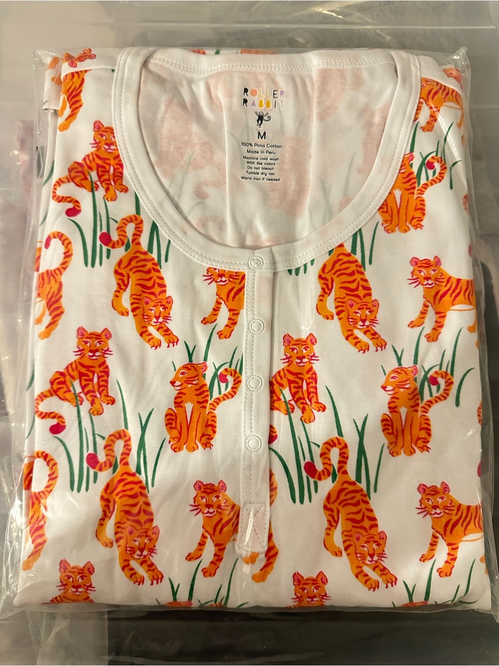 Roller Rabbit Teddy Tiger Polo Pajama Set